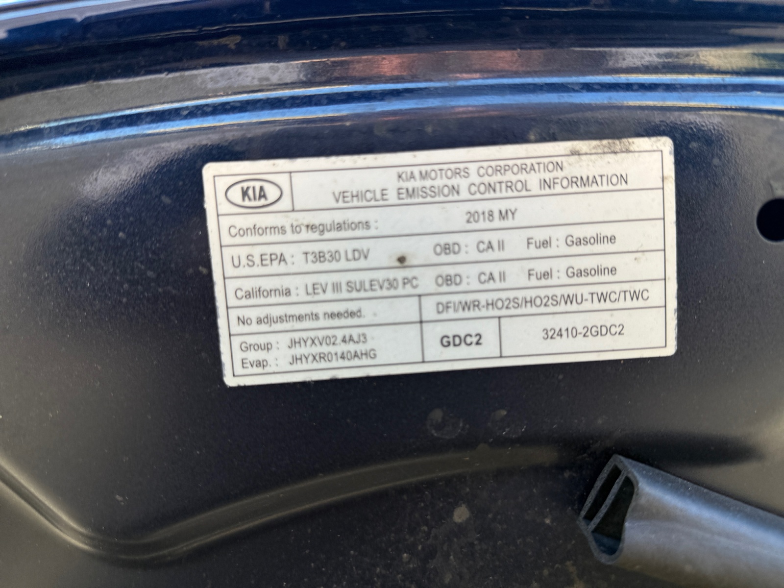 COUREUR OPTIMA AL 2016年モデル Sold 2018 Kia Optima S in Montclair