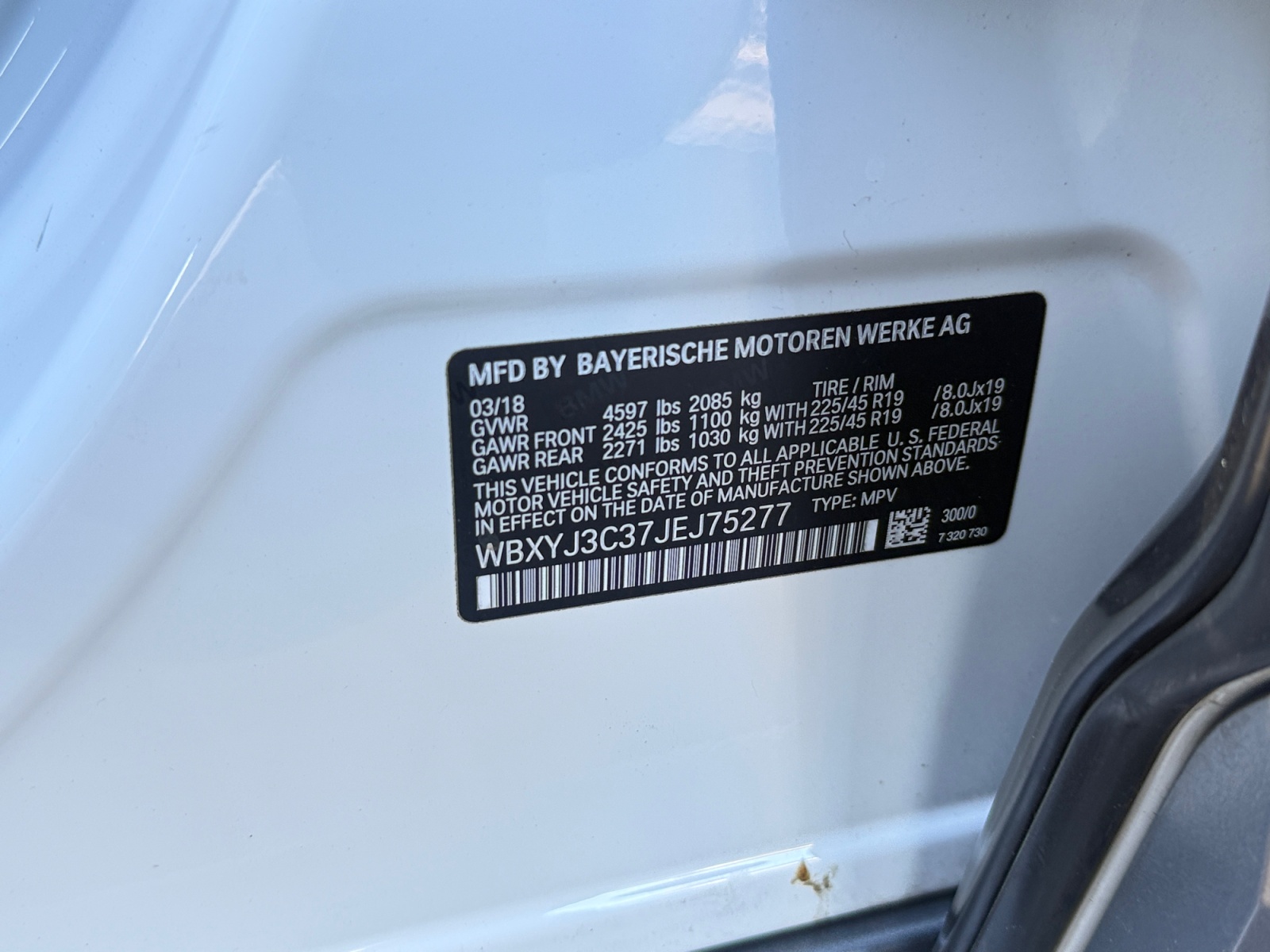Sold 2018 BMW X2 sDrive28i in Montclair