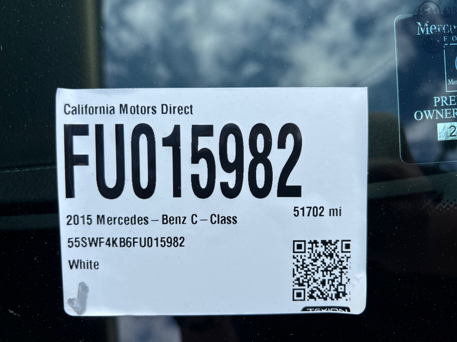 Sold 2015 Mercedes-Benz C 300 4MATIC Luxury Sedan in Montclair