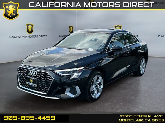 Brilliant Black 2024 Audi A3 40 TFSI Premium FWD Sedan Front-Wheel Drive Automatic