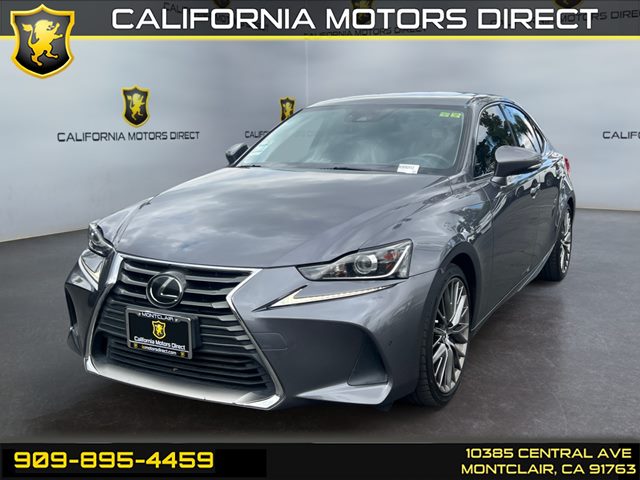Nebula Gray Pearl 2019 Lexus IS 300 RWD Sedan Rear-Wheel Drive Automatic