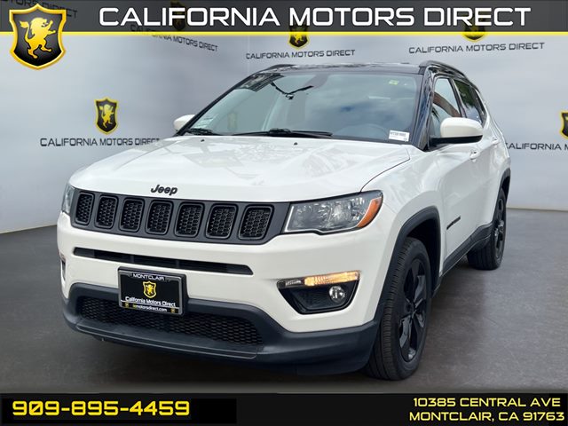 White Clearcoat 2021 Jeep Compass Altitude FWD SUV / Crossover Front-Wheel Drive Automatic