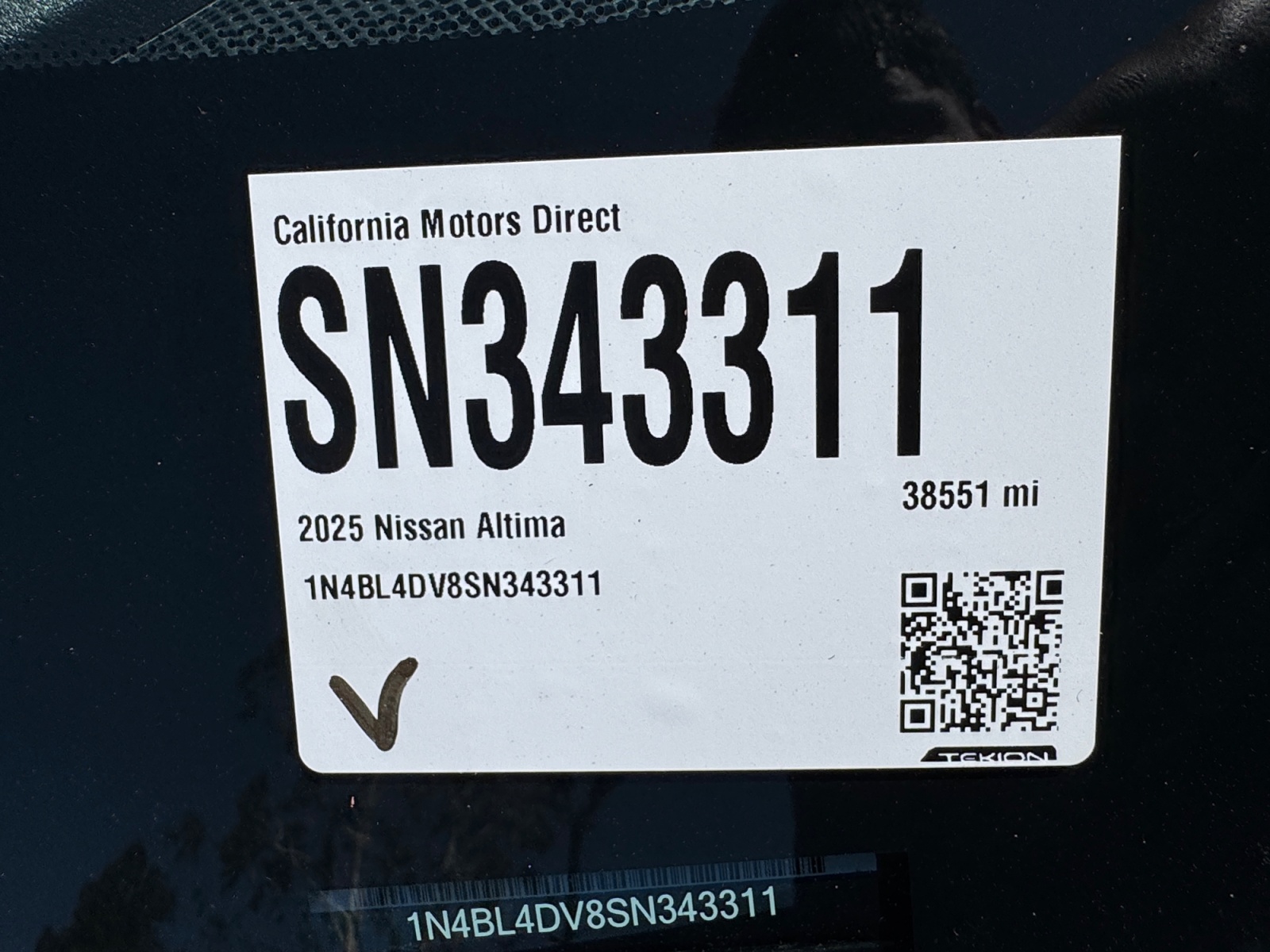 2025 Nissan Altima SV - Photo 19