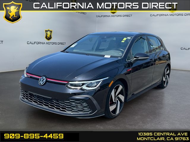 Deep Black Pearl 2023 Volkswagen Golf GTI 2.0T SE FWD Hatchback Front-Wheel Drive Manual