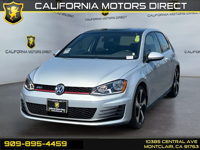 Reflex Silver Metallic 2015 Volkswagen Golf GTI 2.0T S 2-Door FWD Hatchback Front-Wheel Drive Automatic