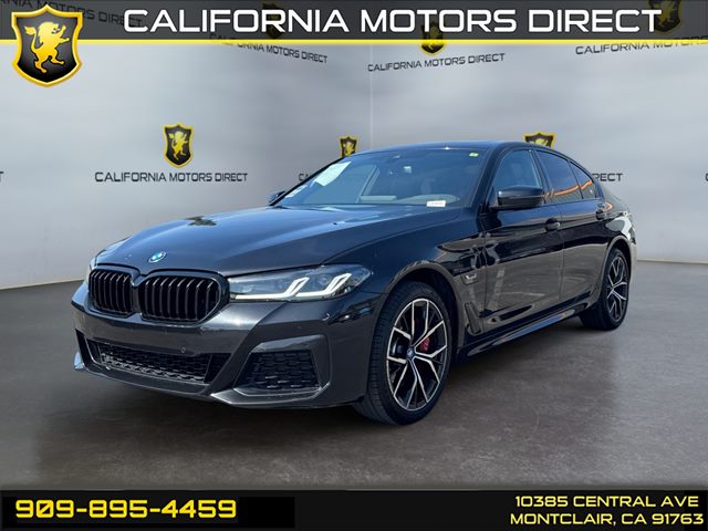 Black Sapphire Metallic 2023 BMW 5 Series 530e Hybrid Plug-in RWD Sedan Rear-Wheel Drive Automatic