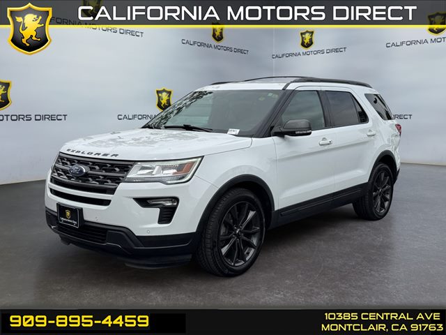 Oxford White 2018 Ford Explorer SUV / Crossover Front-Wheel Drive Automatic