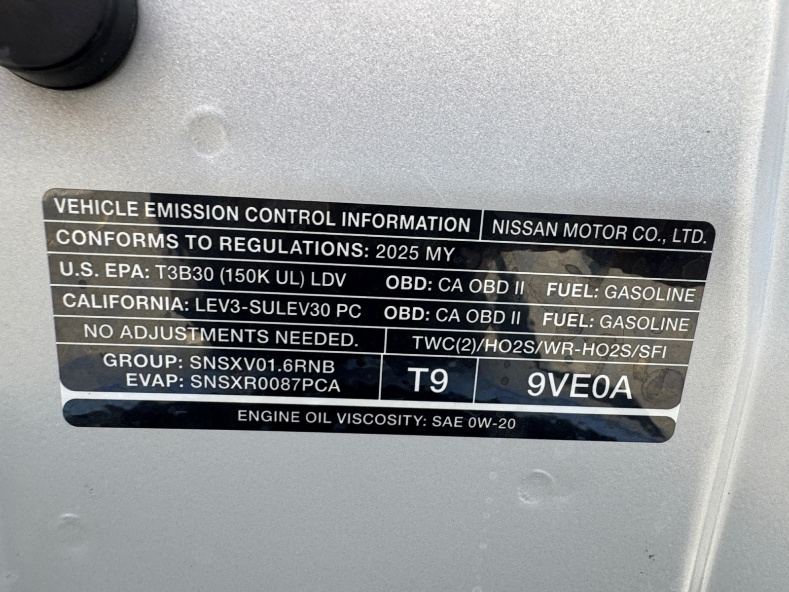 2025 Nissan Versa Sedan SV - Photo 20