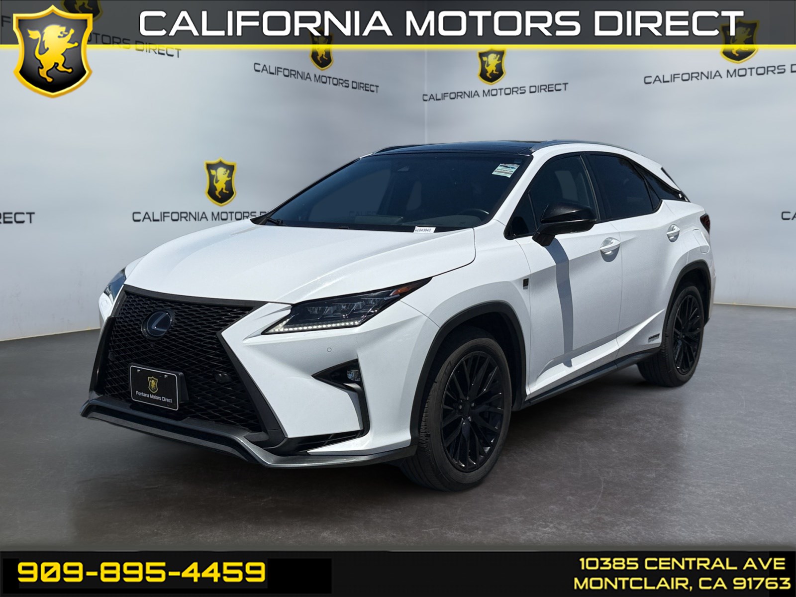 2019 Lexus RX 450h F SPORT AWD