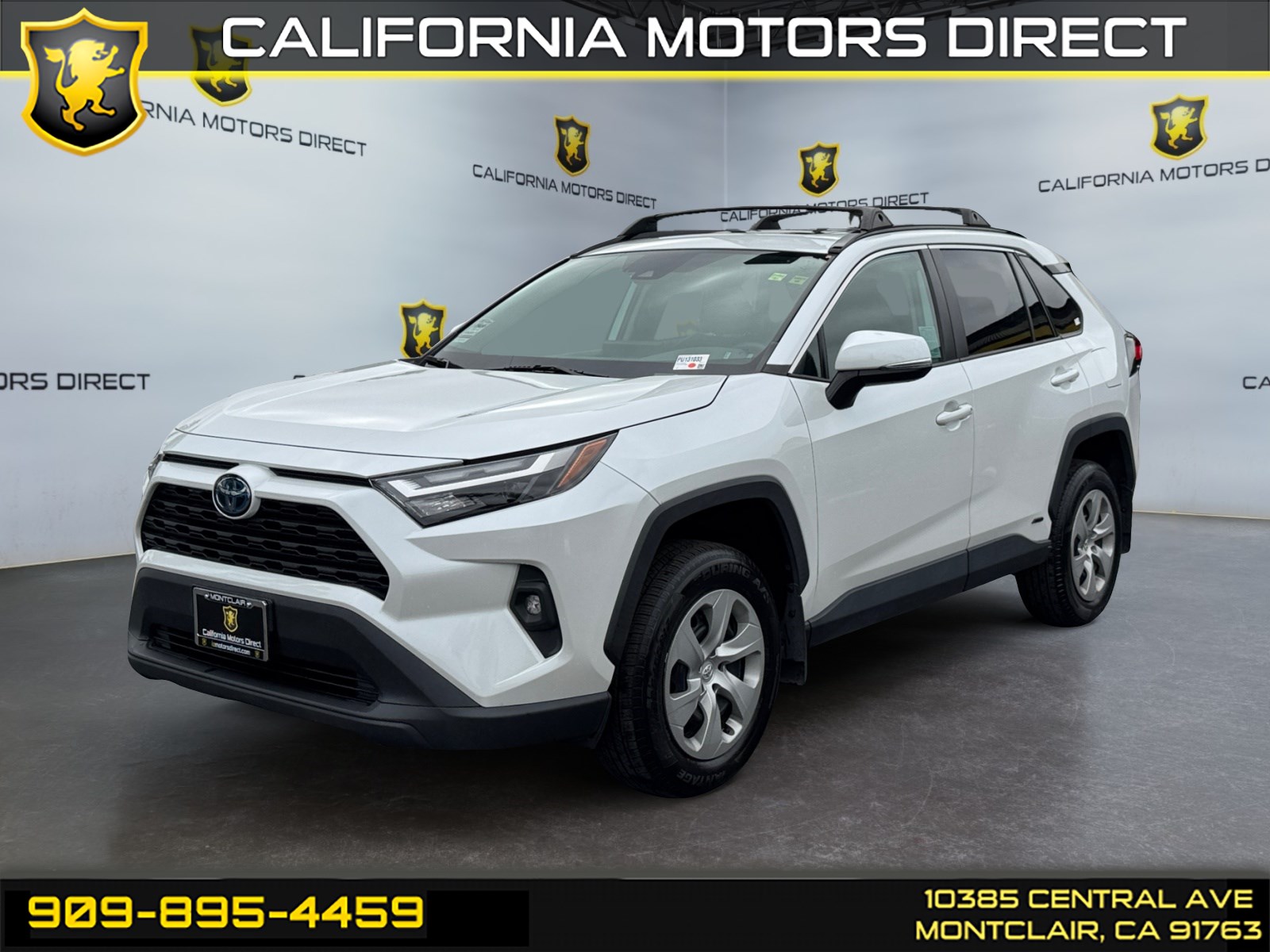 White (Wind Chill Pearl) 2023 Toyota RAV4 Hybrid SUV / Crossover All-Wheel Drive Automatic