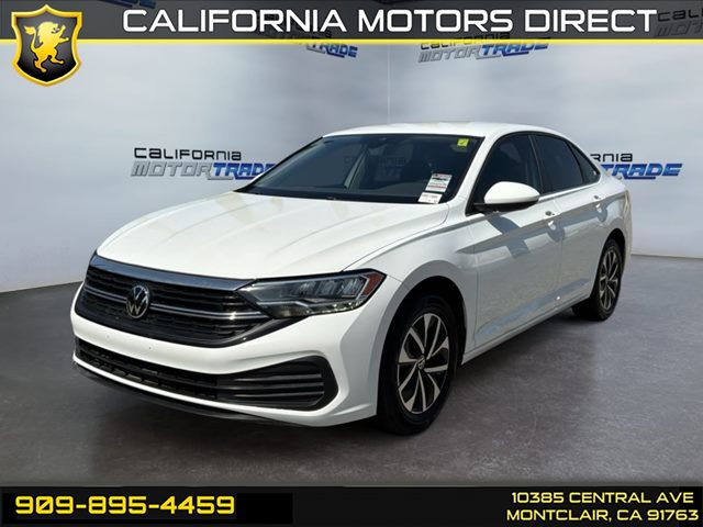 Pure White 2024 Volkswagen Jetta Sedan Front-Wheel Drive Automatic