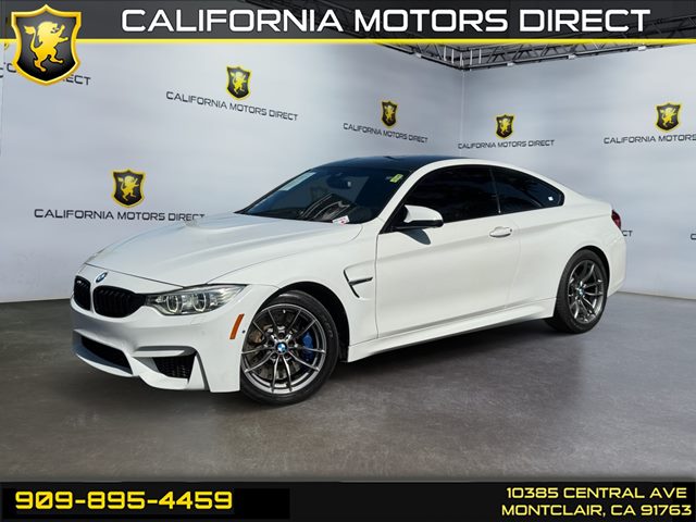 Alpine White 2017 BMW M4 Coupe Rear-Wheel Drive Automatic