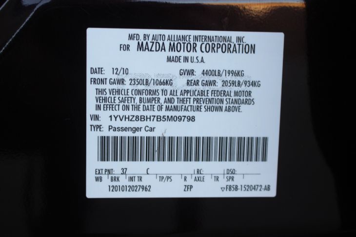 Sold 2011 Mazda Mazda6 i Sport in Montclair