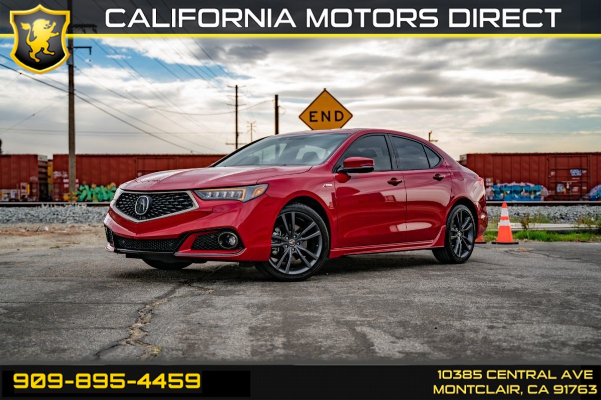 ひんやりフローズンデリカ (色・レッド) Sold 2018 Acura TLX w/A-SPEC Pkg in Montclair