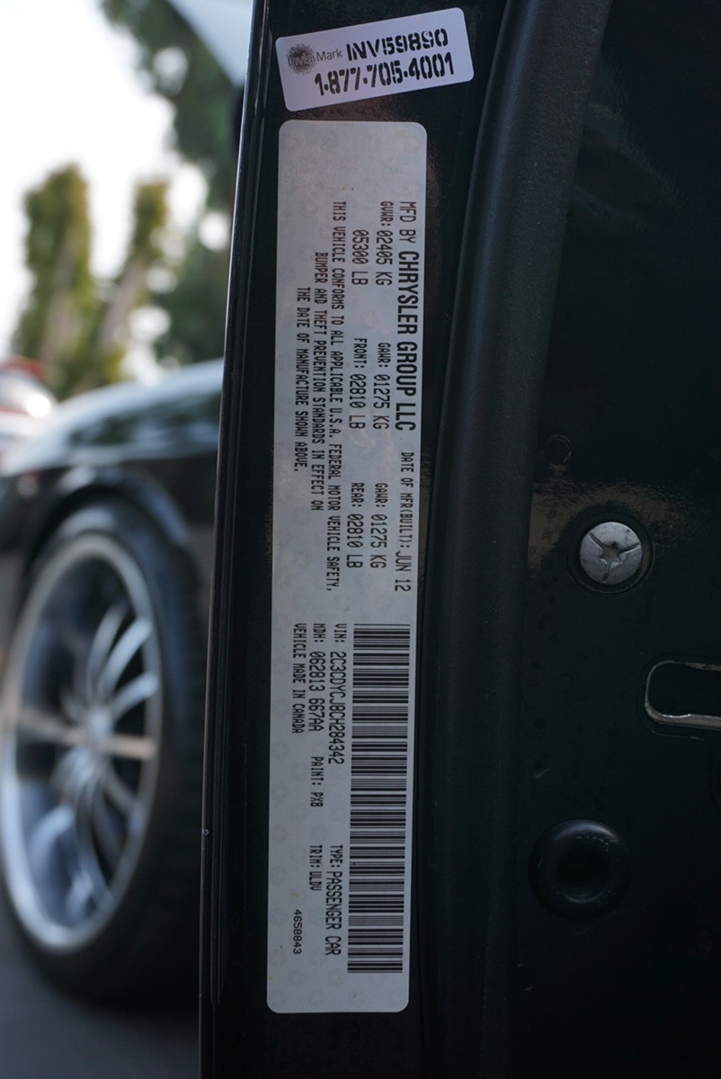Sold 2012 Dodge Challenger SRT8 392 in Montclair