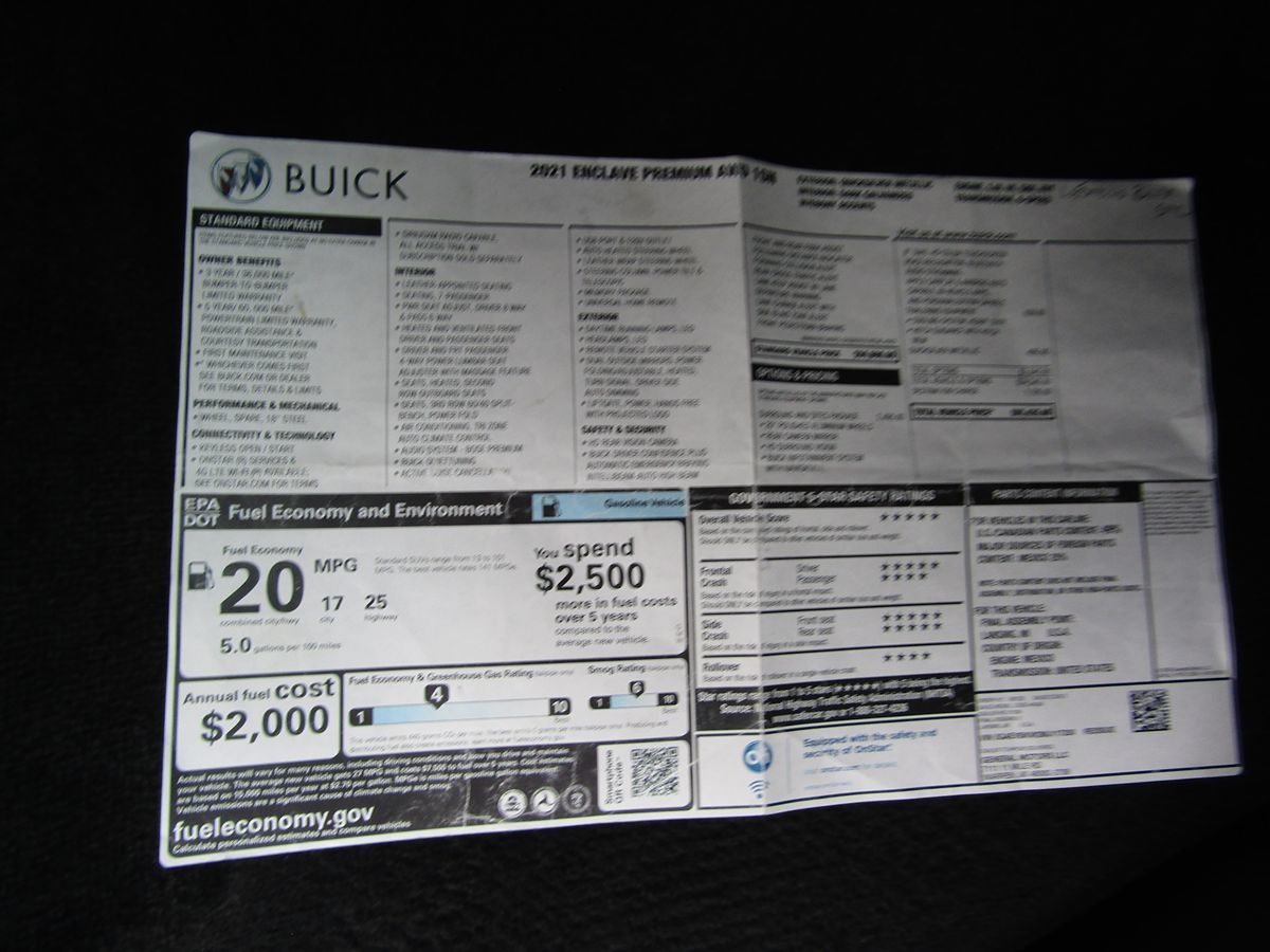 2021 Buick Enclave Premium photo 35