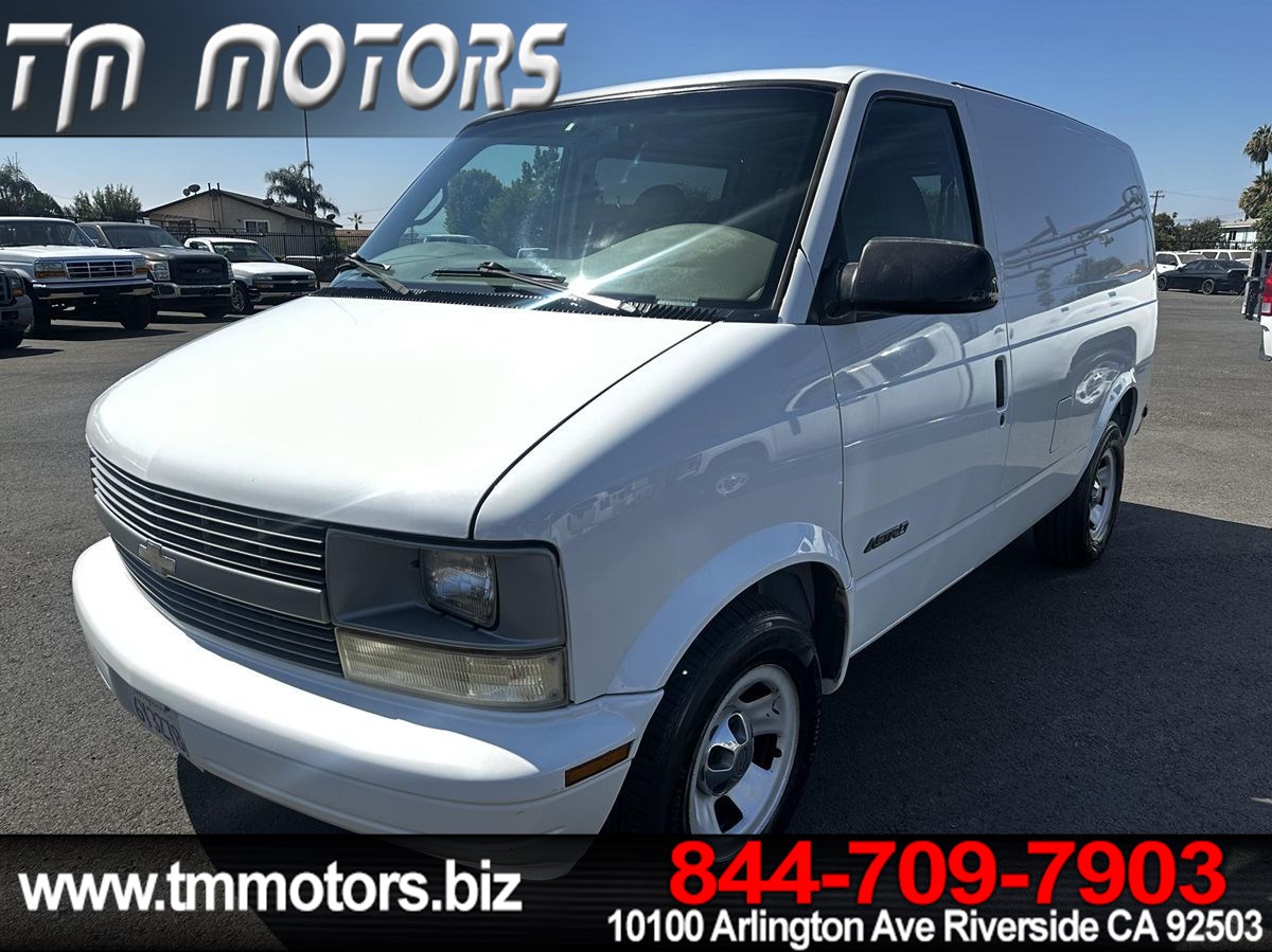 Sold 2002 Chevrolet Astro Cargo Van in Riverside