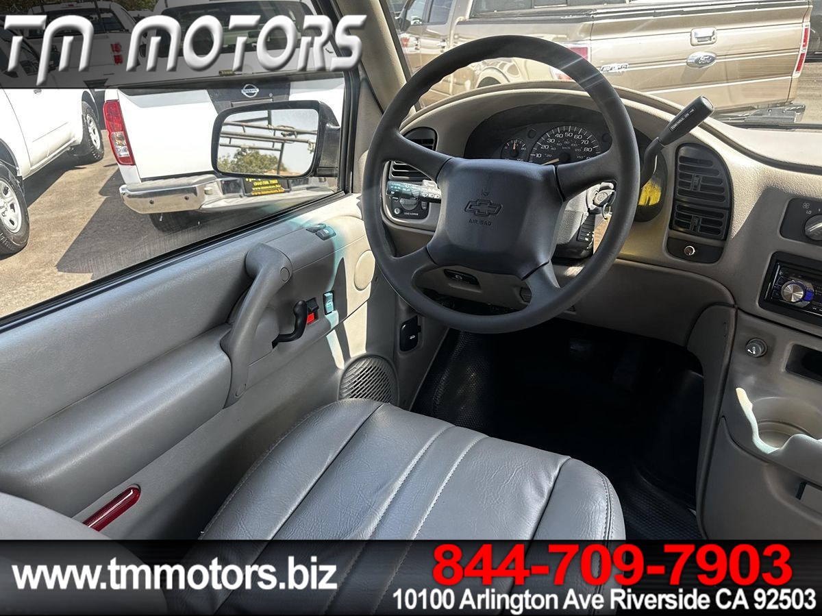 Sold 2002 Chevrolet Astro Cargo Van in Riverside