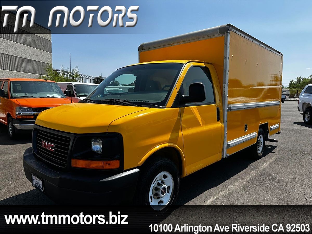 Sold 2008 GMC Savana Cutaway 3500 SRW Boxed Truck in Riverside