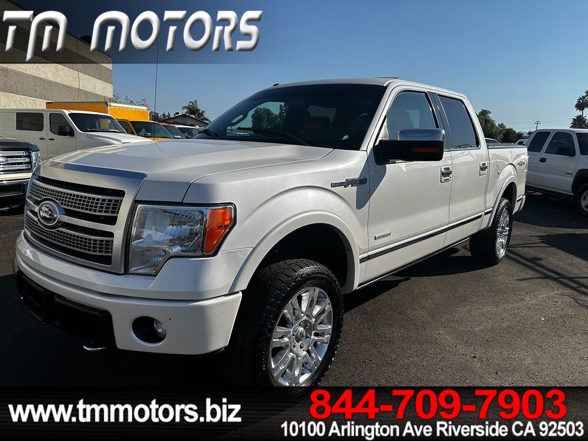 2012 Ford F-150 SuperCrew Platinum 4WD