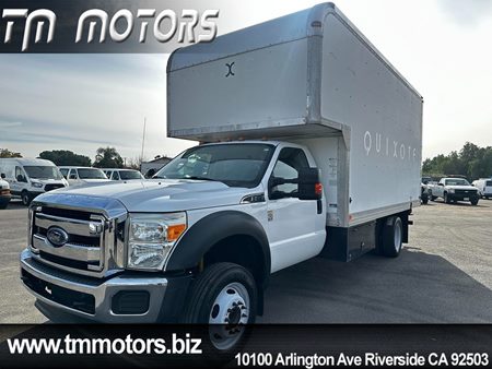 2014 Ford Super Duty F-550 DRW Boxed Truck