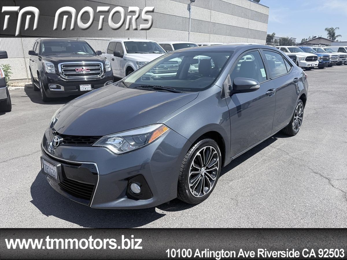 2016 Toyota Corolla S