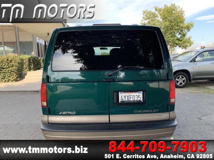 Sold 2002 Chevrolet Astro Passenger LT in Riverside