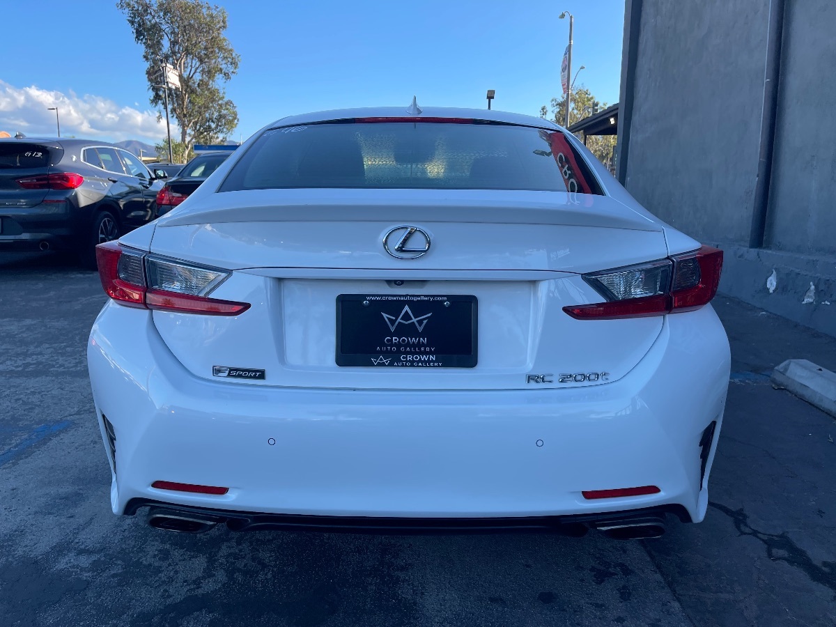 2017 Lexus RC 200t F SPORT photo 8