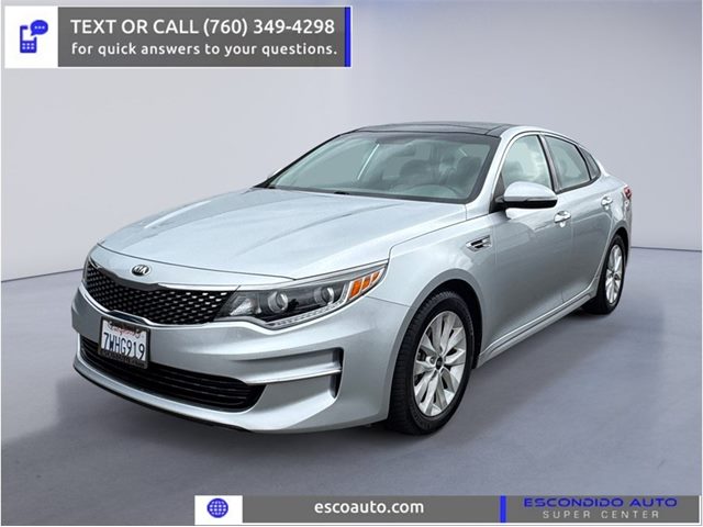 Sparkling Silver 2016 Kia Optima EX Sedan Front-Wheel Drive Automatic