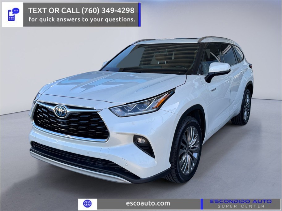 2021 Toyota Highlander Hybrid Platinum FWD photo