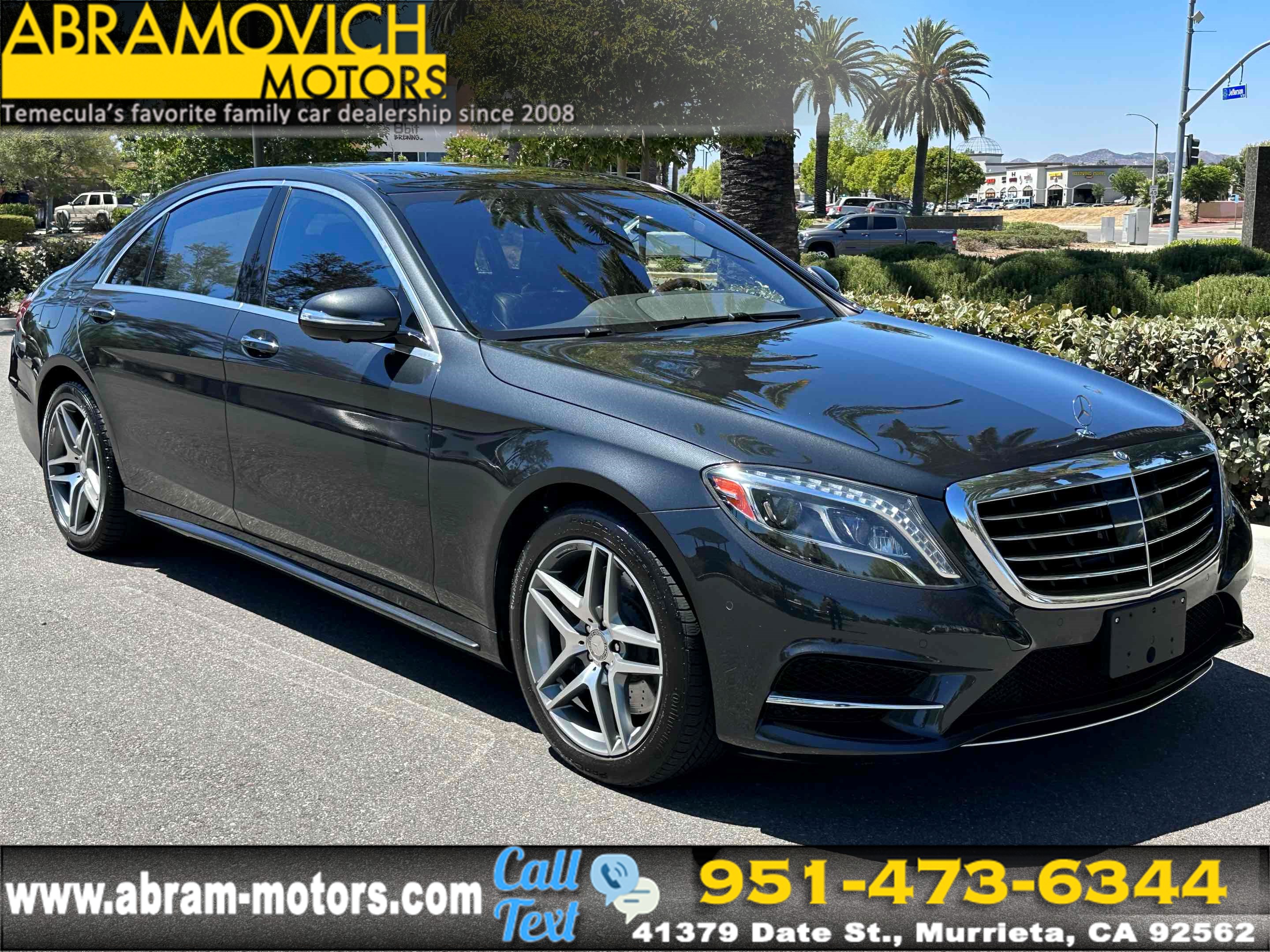 2016 Mercedes-Benz S 550 4MATIC Sedan - DRIVER ASSISTANCE PKG