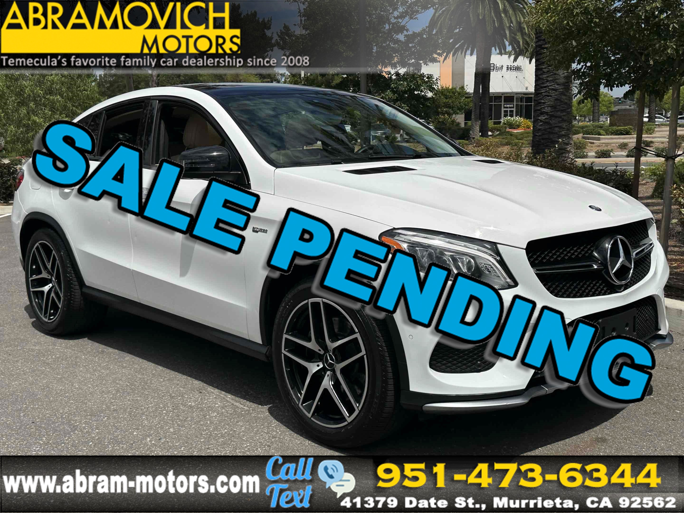 2017 Mercedes-Benz AMG GLE 43 4MATIC Coupe - PREMIUM 2 PKG