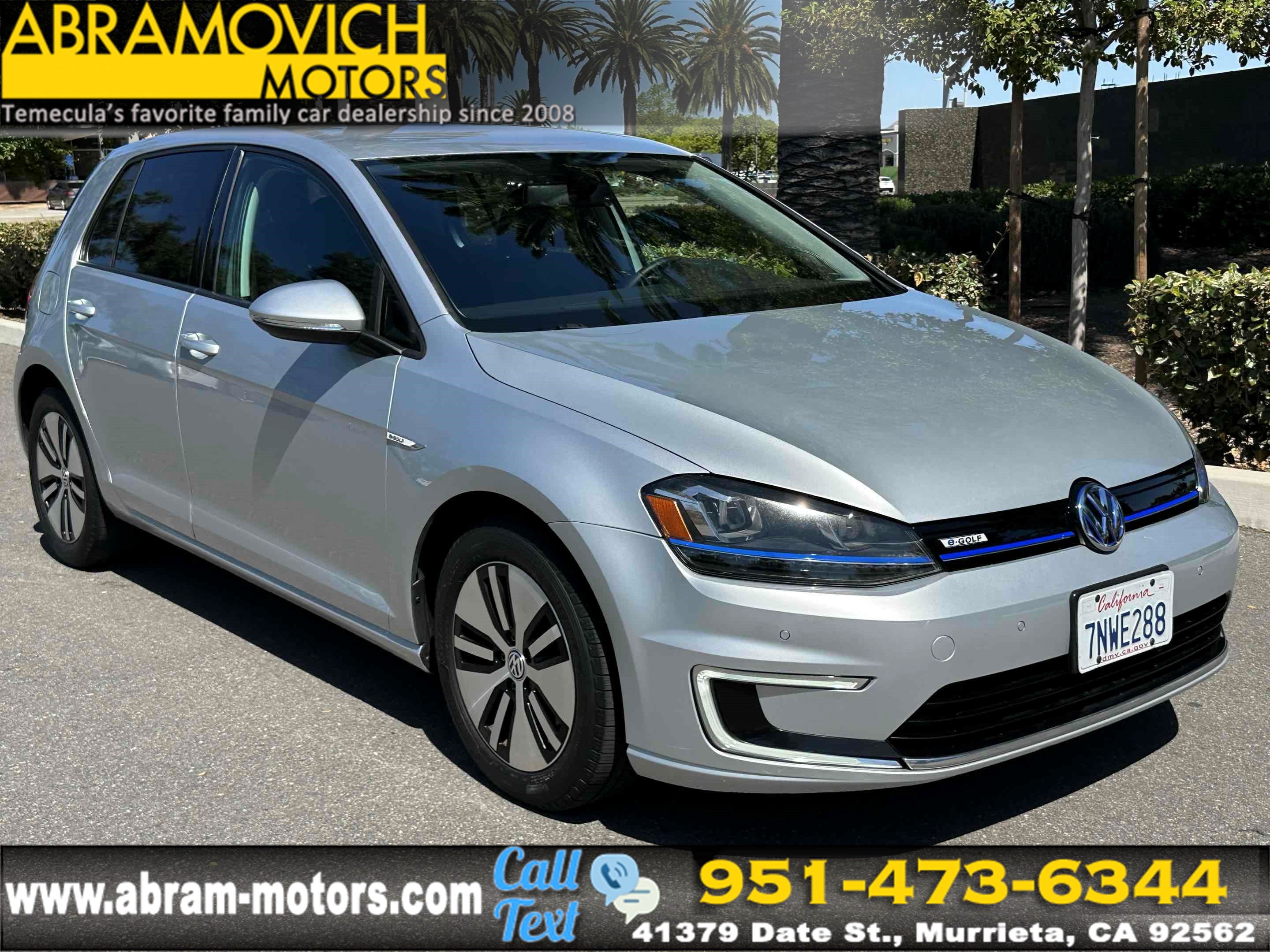 2016 Volkswagen e-Golf SEL Premium - NAVI - REAR PARKING AID