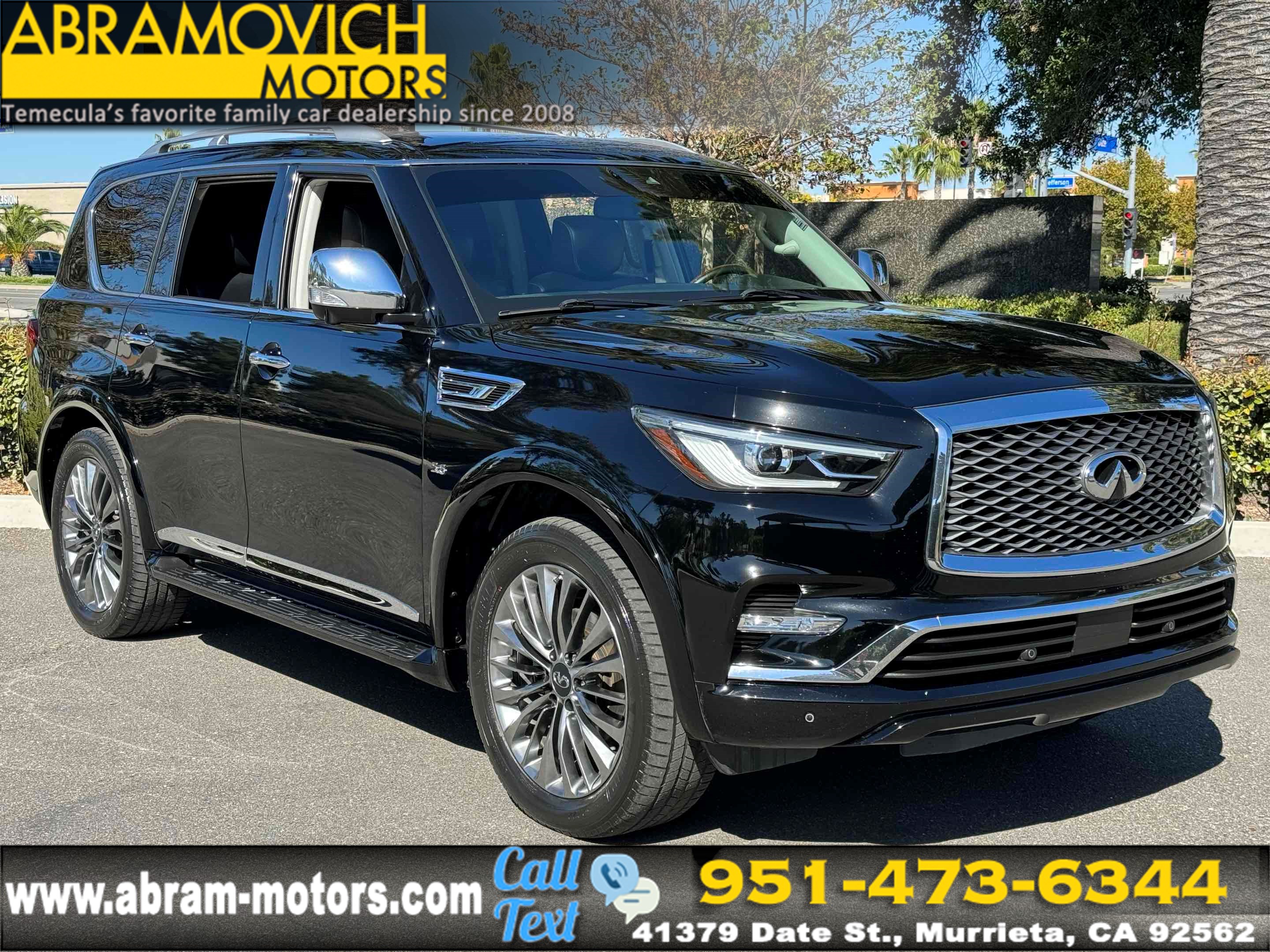 2018 INFINITI QX80 - DRIVER ASSISTANCE PKG - THEATER PKG