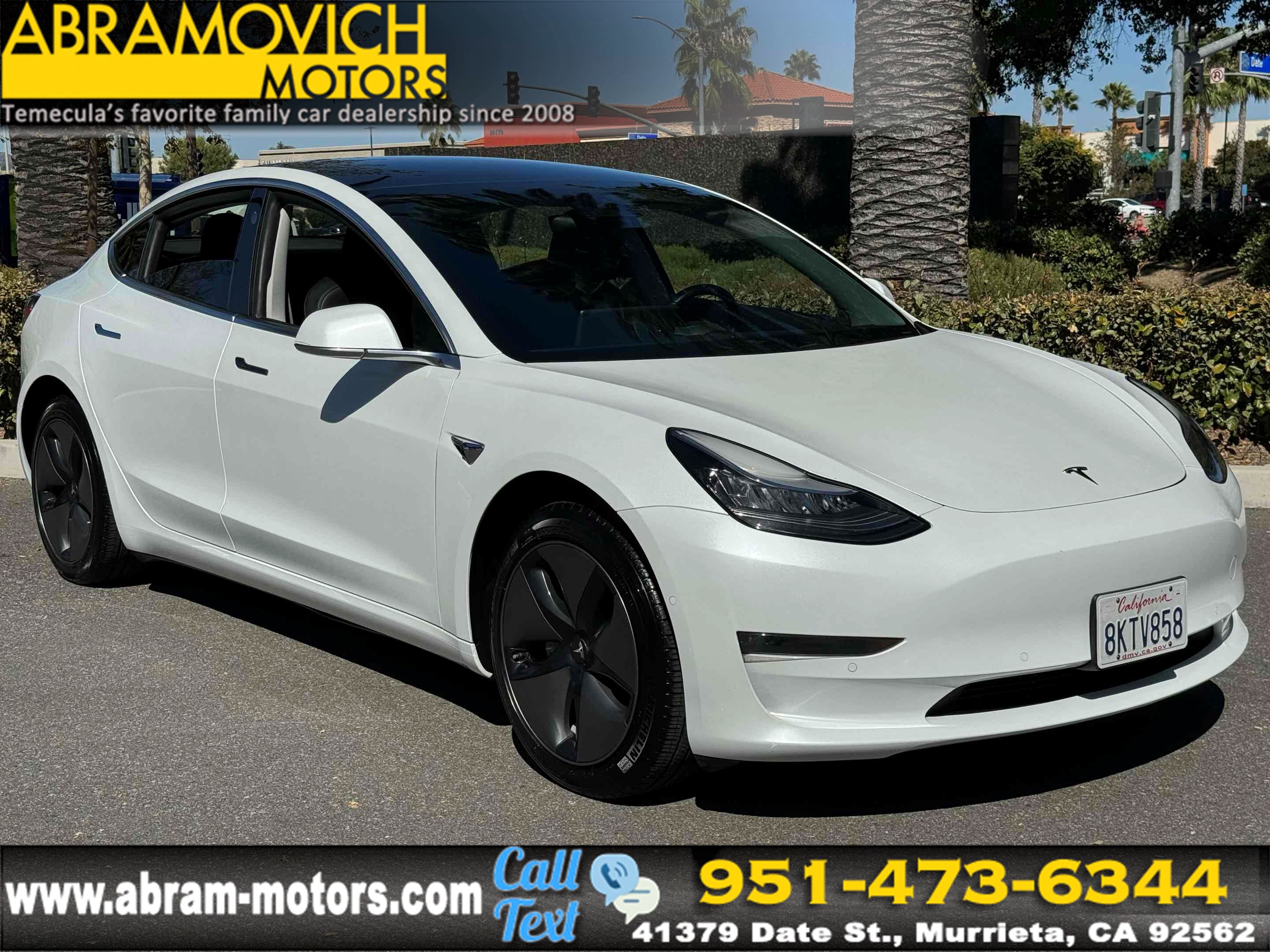 2019 Tesla Model 3 Standard Range Plus - PRICED TO SELL