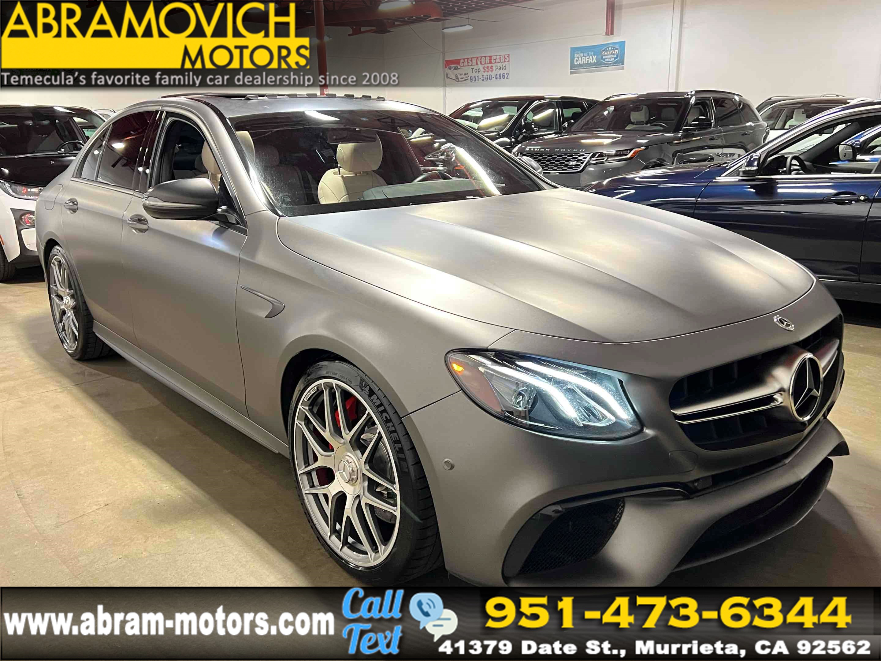 2018 Mercedes-Benz AMG E 63 4MATIC Sedan - NAVI - AUTOMATIC PARKING