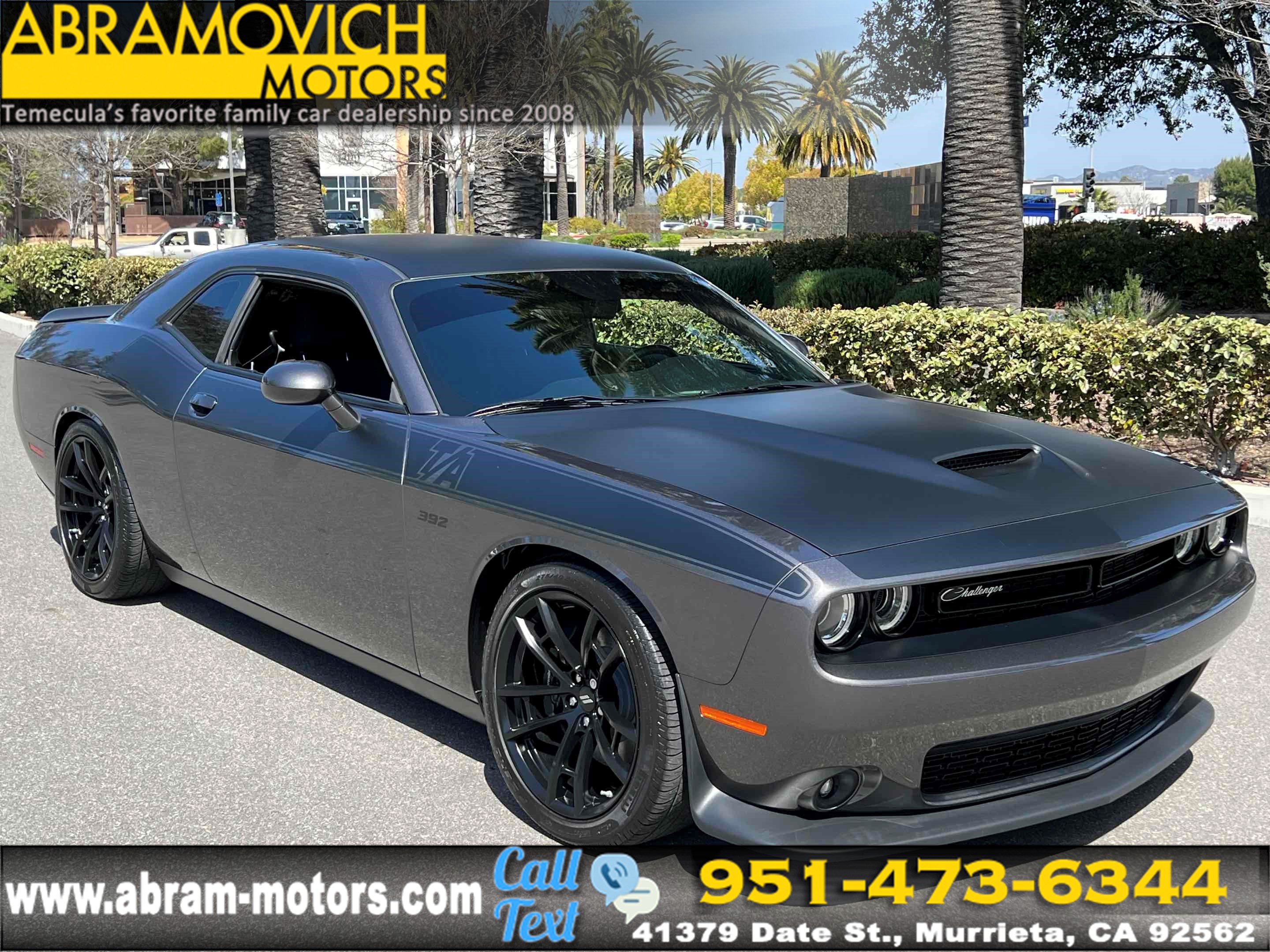 2021 Dodge Challenger R/T Scat Pack - REAR PARKING AID - T/A PACKAGE