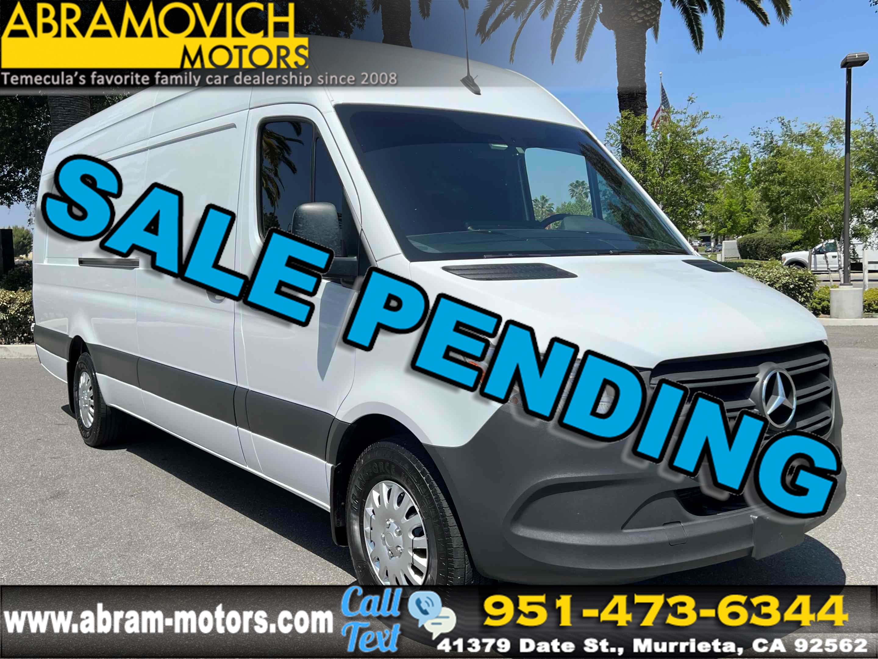 2022 Mercedes-Benz SPRINTER - 2500 High Roof V6 170" Extended RWD - COMFORT PKG - 5000 LBS TRAILER HITCH