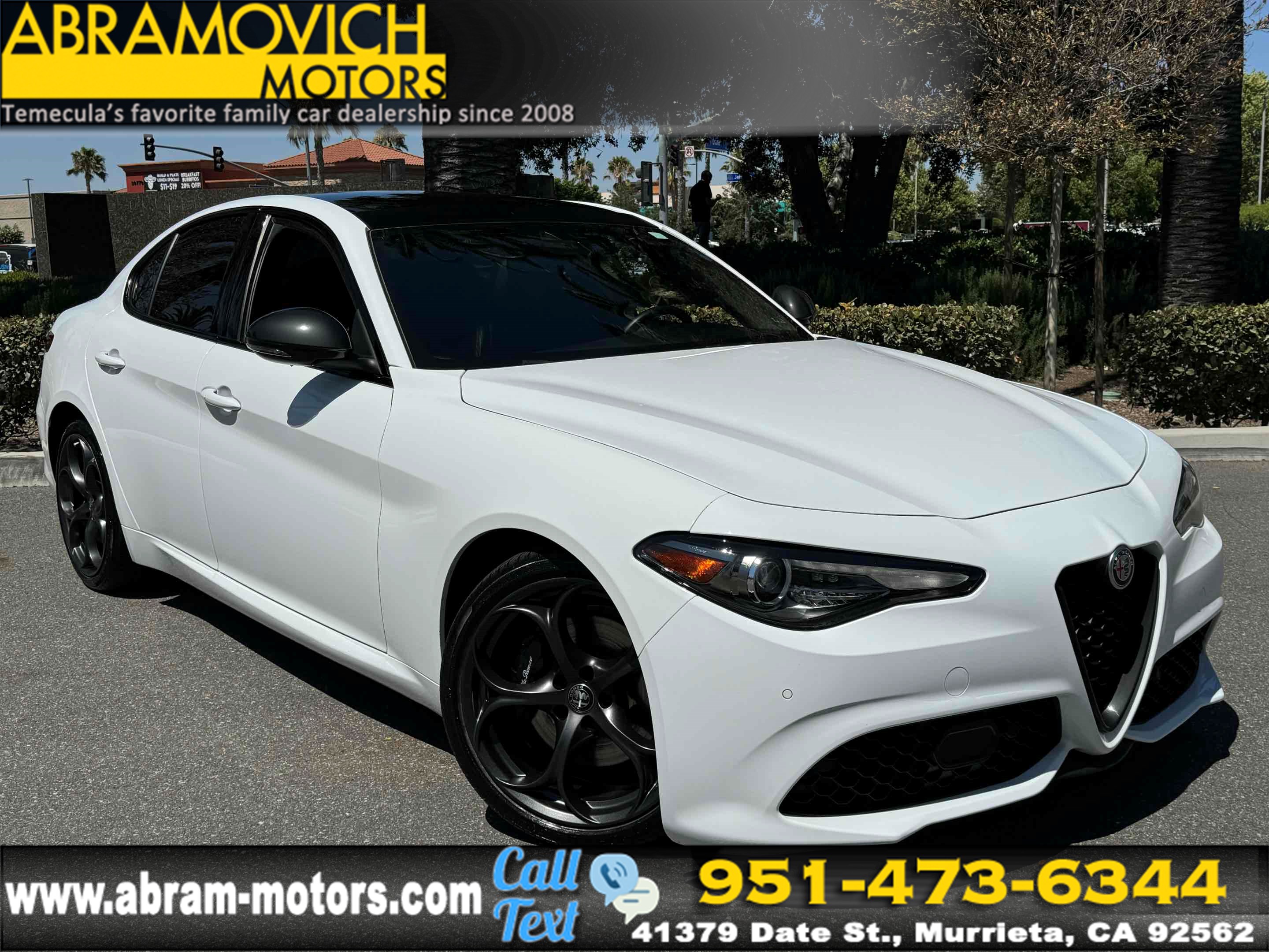 Sold 2020 Alfa Romeo Giulia Ti Sport - RADIO: AM/FM/HD 8.8'' W