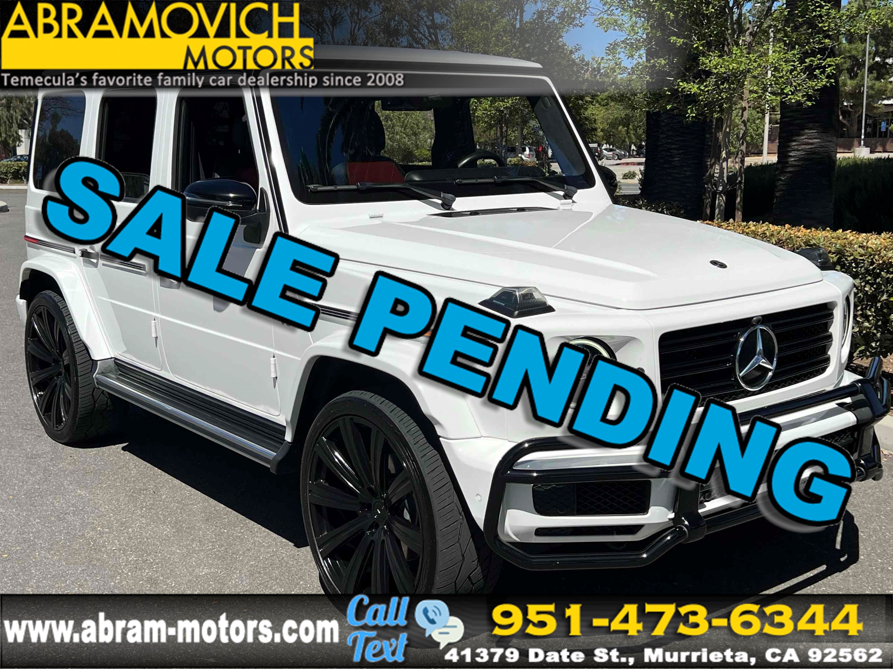 2019 Mercedes-Benz G 550 4MATIC SUV - EXCLUSIVE INTERIOR PACKAGE