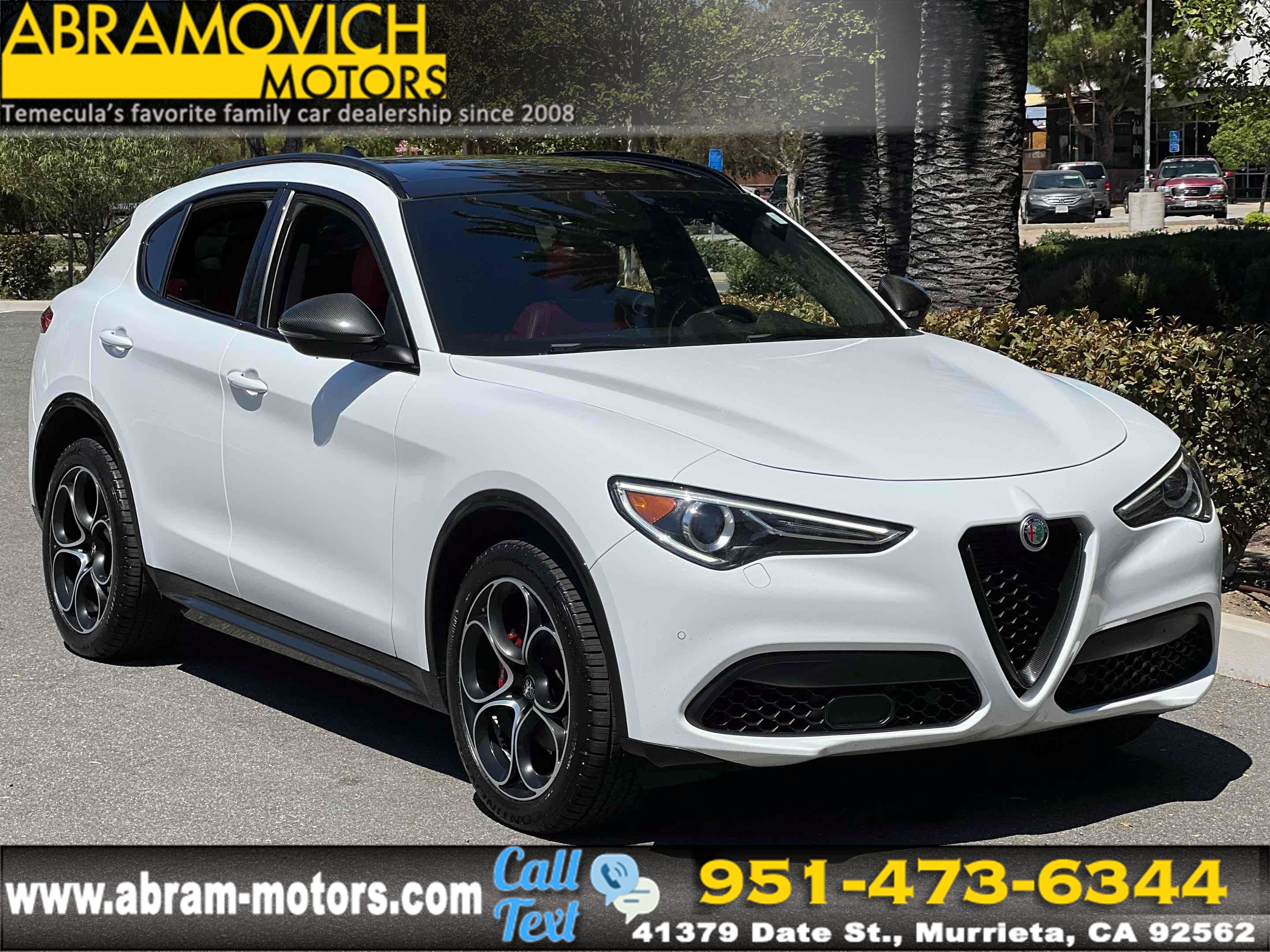 2021 Alfa Romeo Stelvio Ti Sport - PREMIUM PKG - CARBON PKG