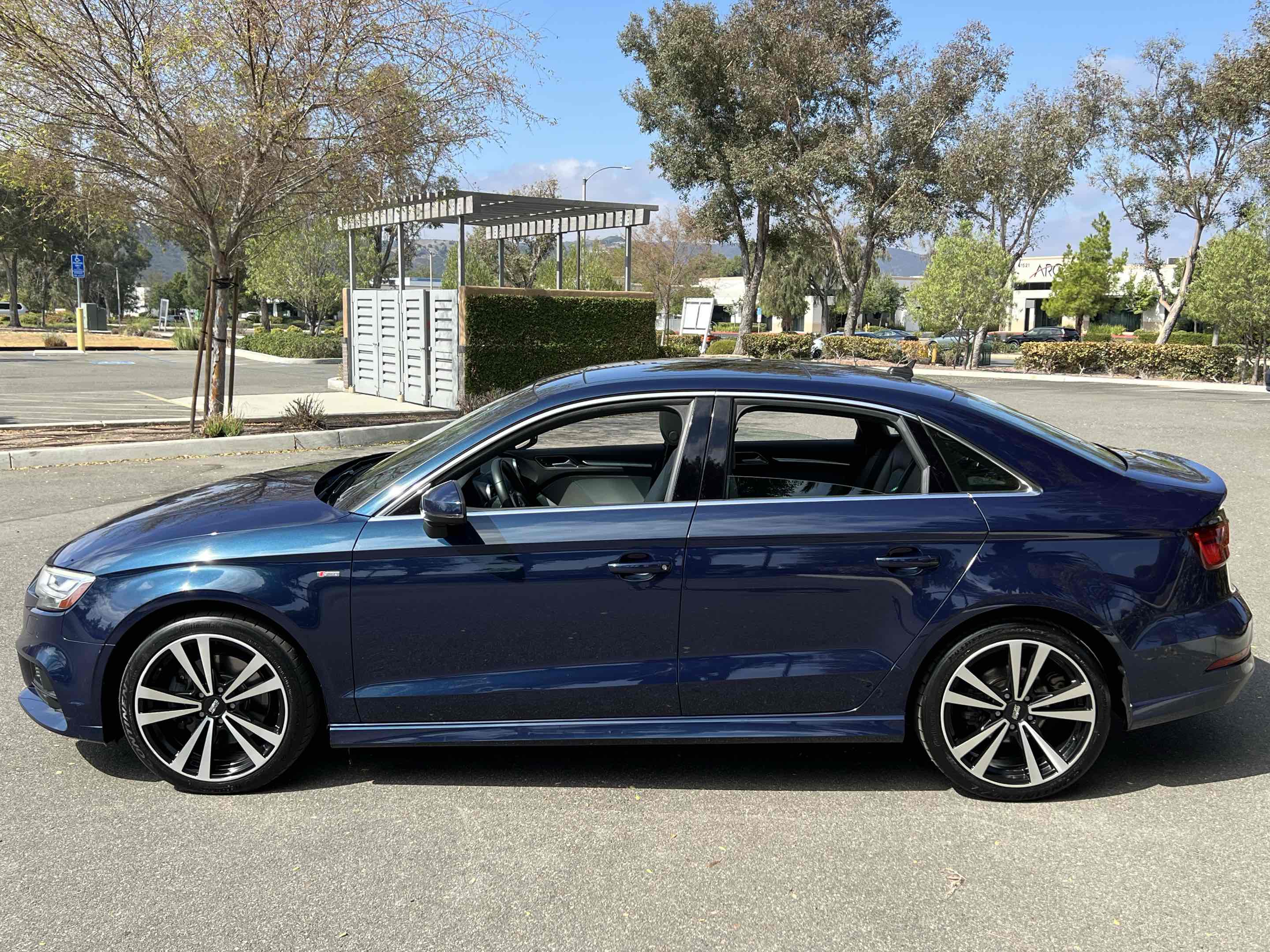 Sold 2019 Audi A3 Sedan Premium Plus - NAVI - COSMOS BLUE METALLIC