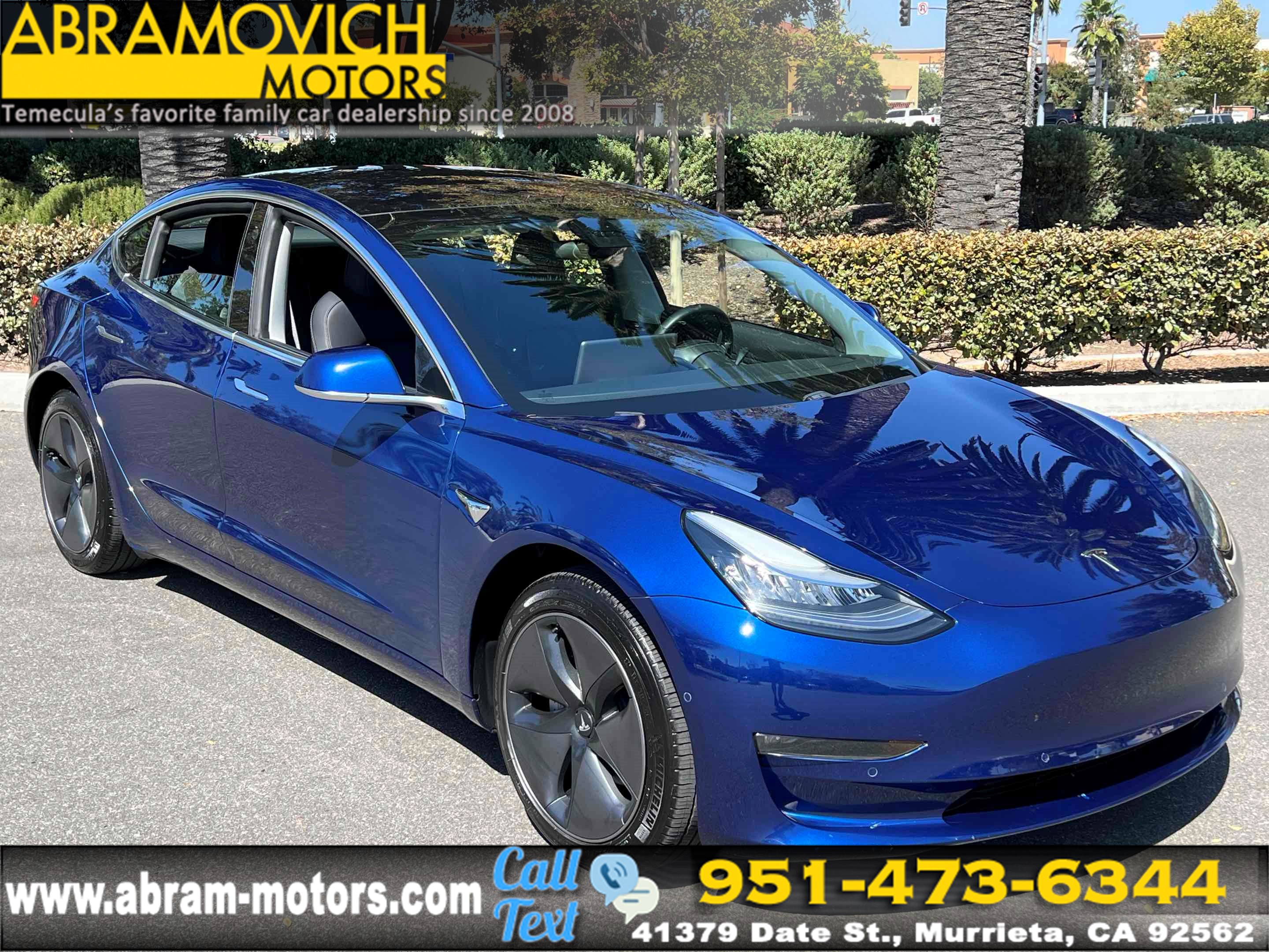 2018 Tesla Model 3 Mid Range Battery - NAVIGATION - PRICED TO SELL