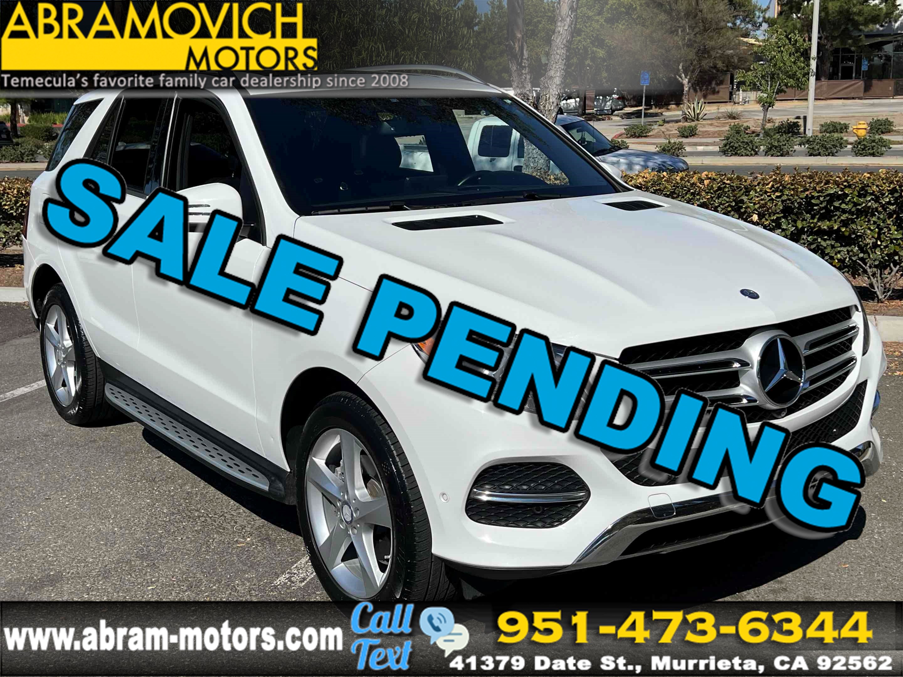 2017 Mercedes-Benz GLE 350 SUV - PREMIUM 1 PKG - PARKING ASSIST PKG