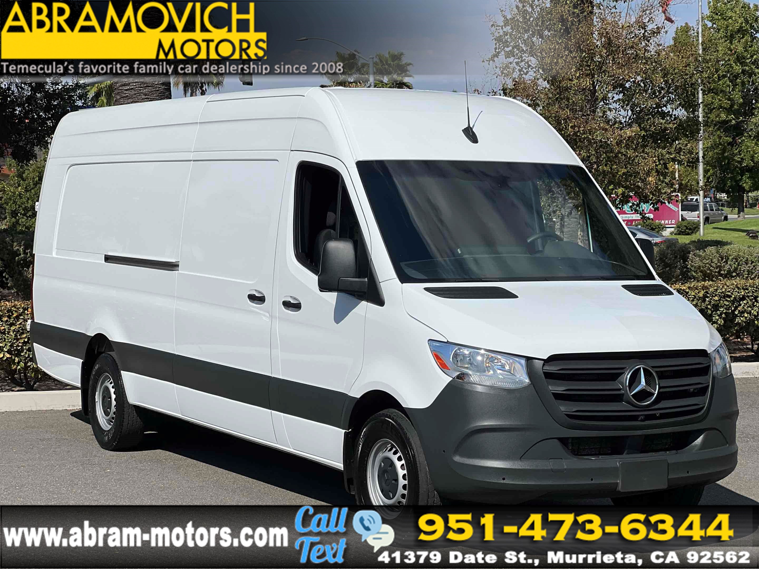 2023 Mercedes-Benz SPRINTER 2500 High Roof 170" Extended 360 DEGREE CAMERA