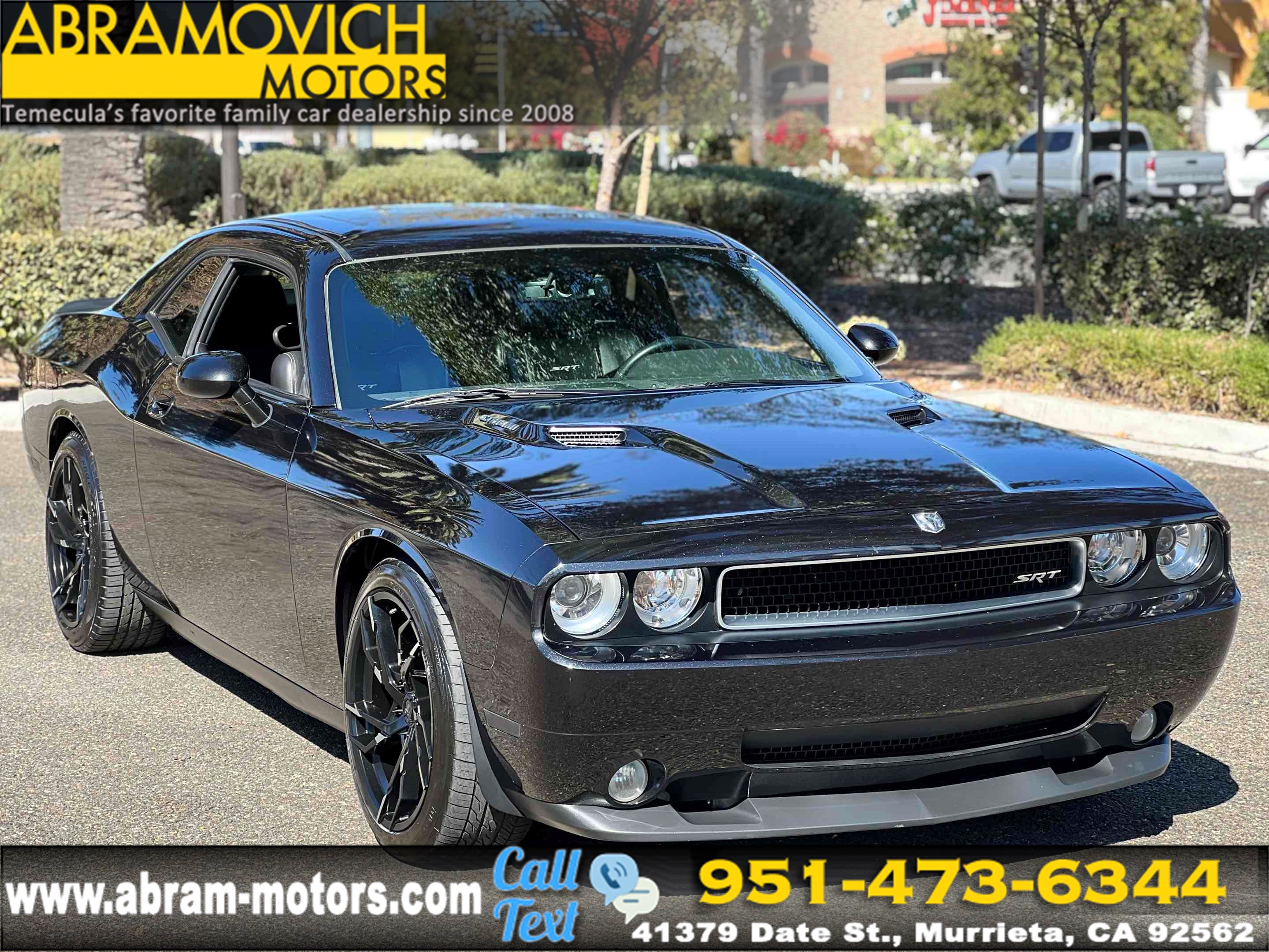 2010 Dodge Challenger SRT8 - SRT OPTION GROUP II - PWR SUNROOF