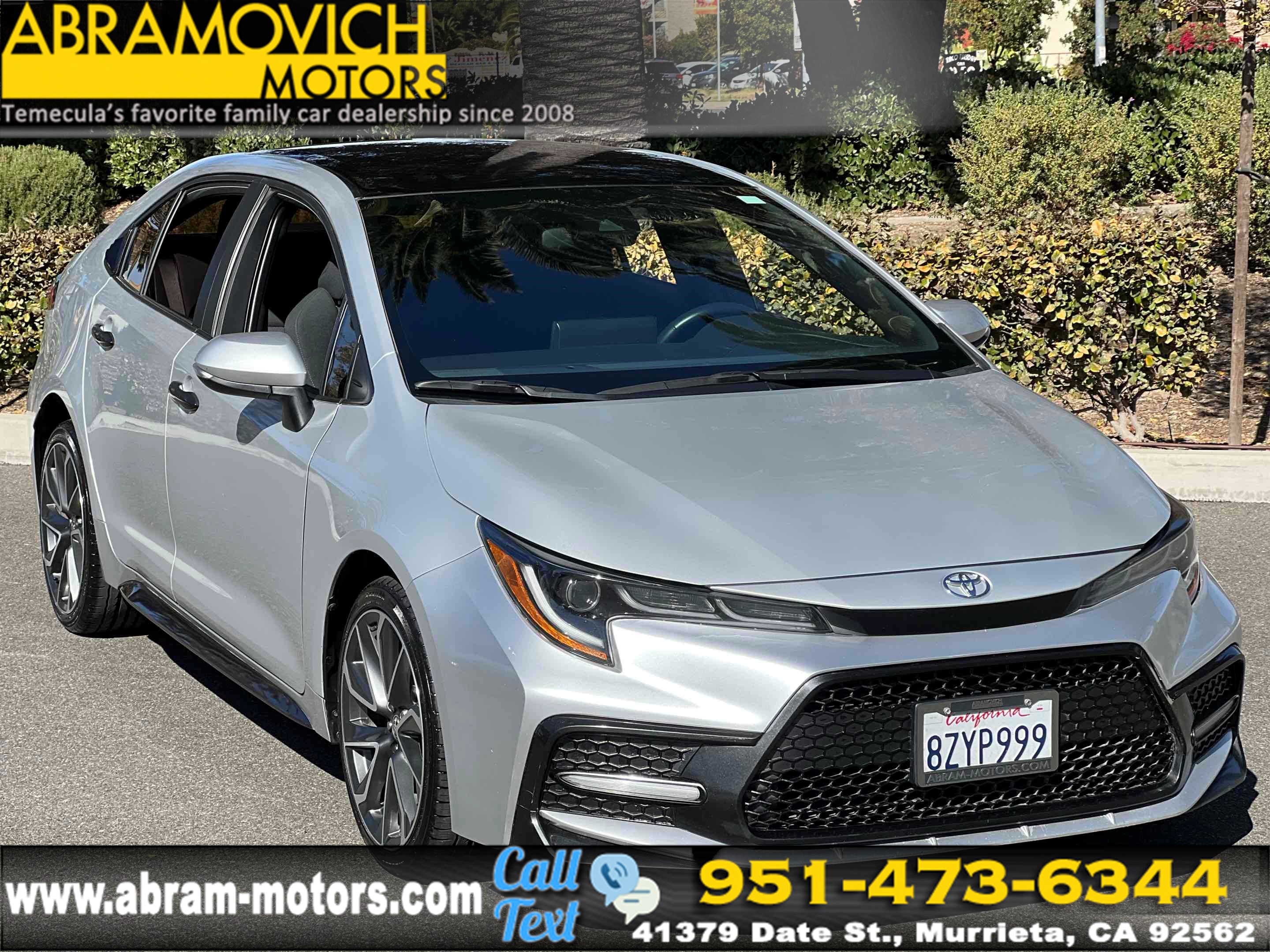 2022 Toyota Corolla SE - SATELLITE RADIO - BLACK ROOF