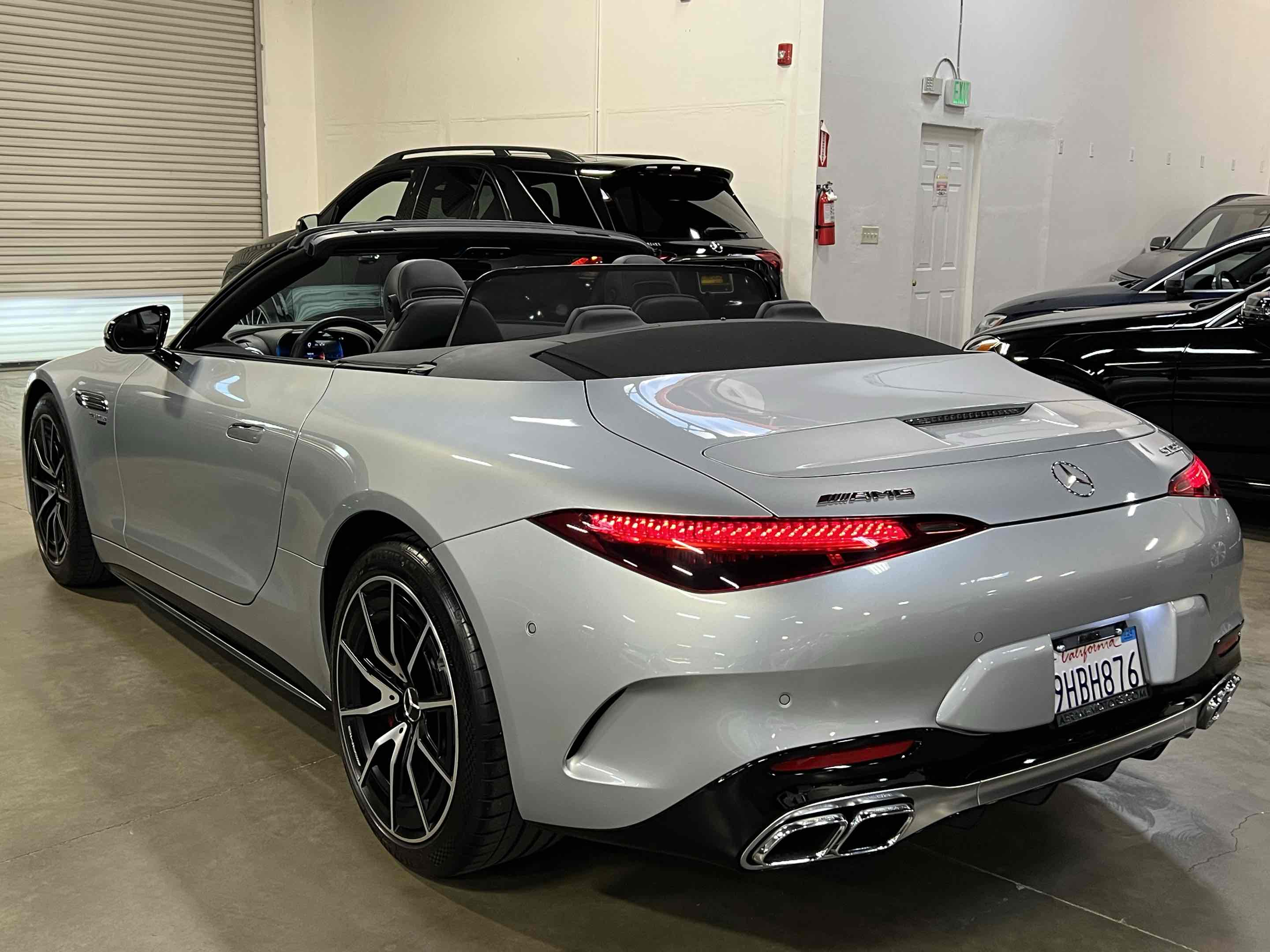 Sold 2022 Mercedes-Benz AMG SL 55 Roadster - BLACK MICROFIBER