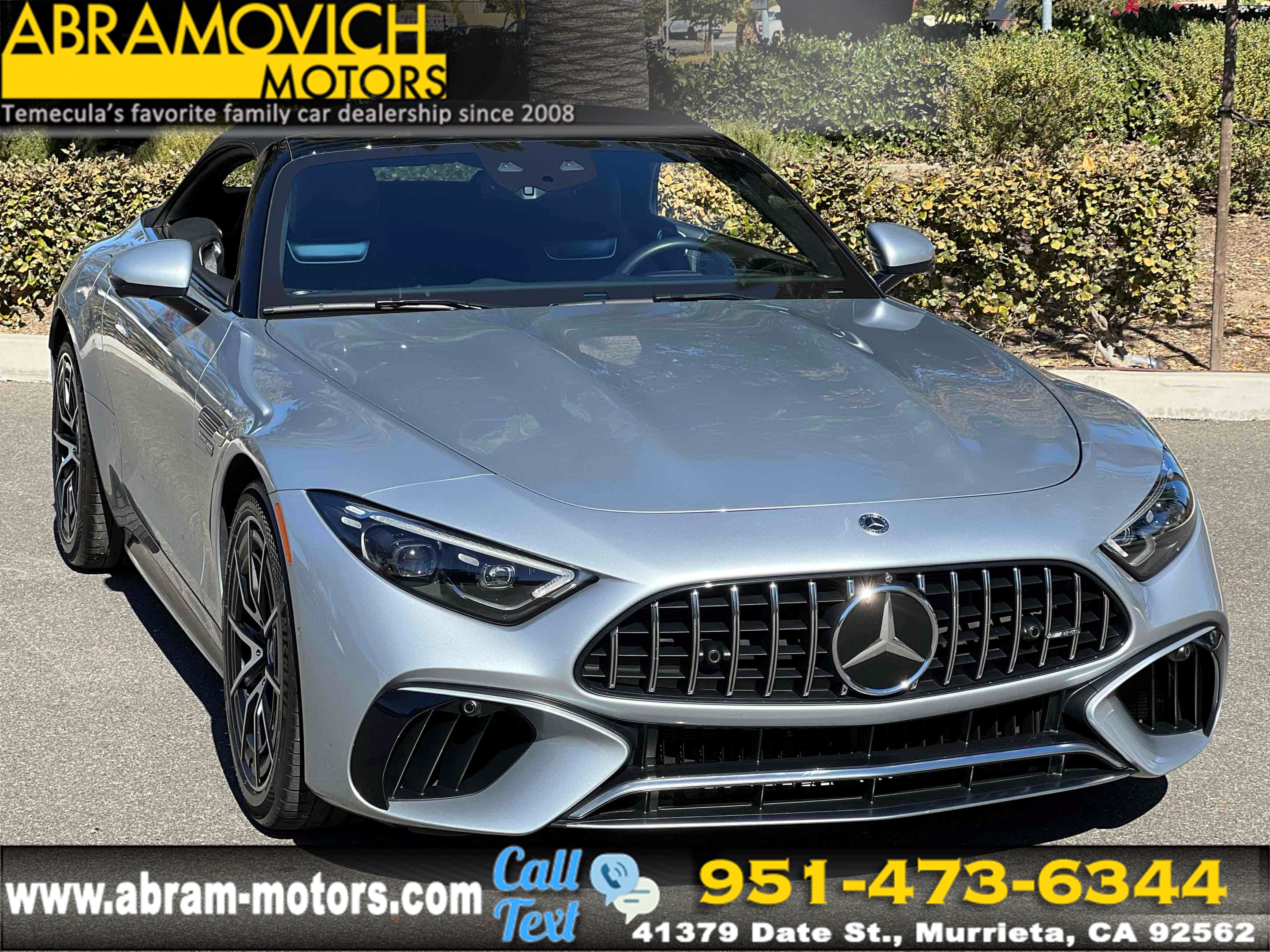 2022 Mercedes-Benz AMG SL 55 Roadster - BLACK MICROFIBER HEADLINER