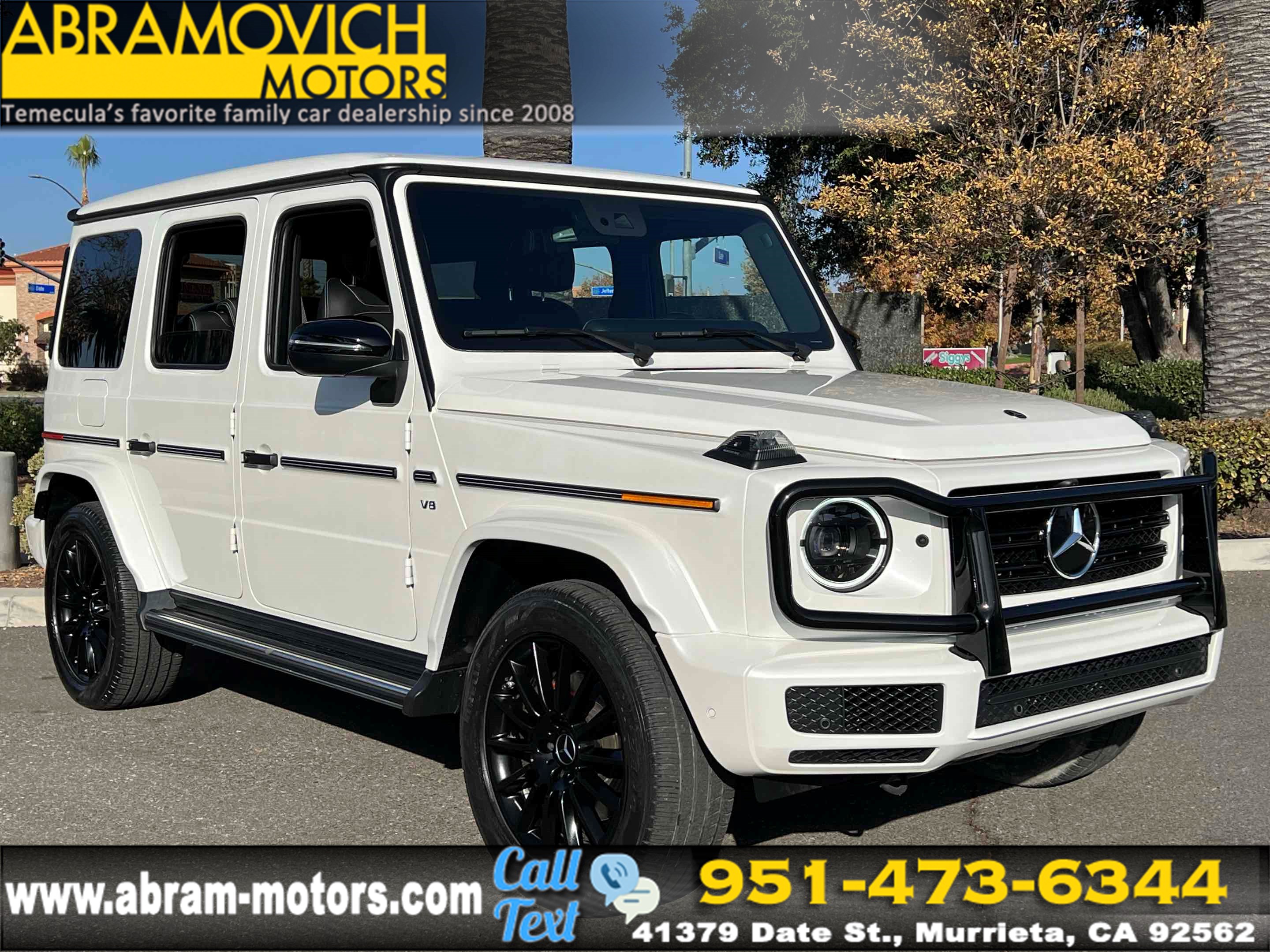 2021 Mercedes-Benz G 550 4MATIC SUV - G MANUFAKTUR INTERIOR PACKAGE PLUS